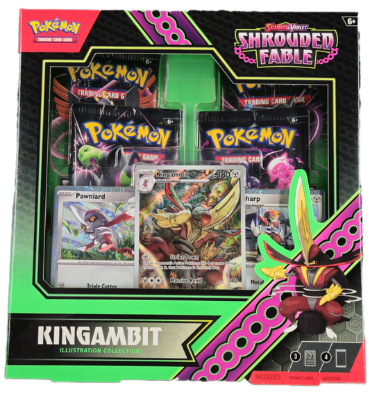 Pokémon Scarlet & Violet Shrouded Fable Illustration Rare Collection Kingambit