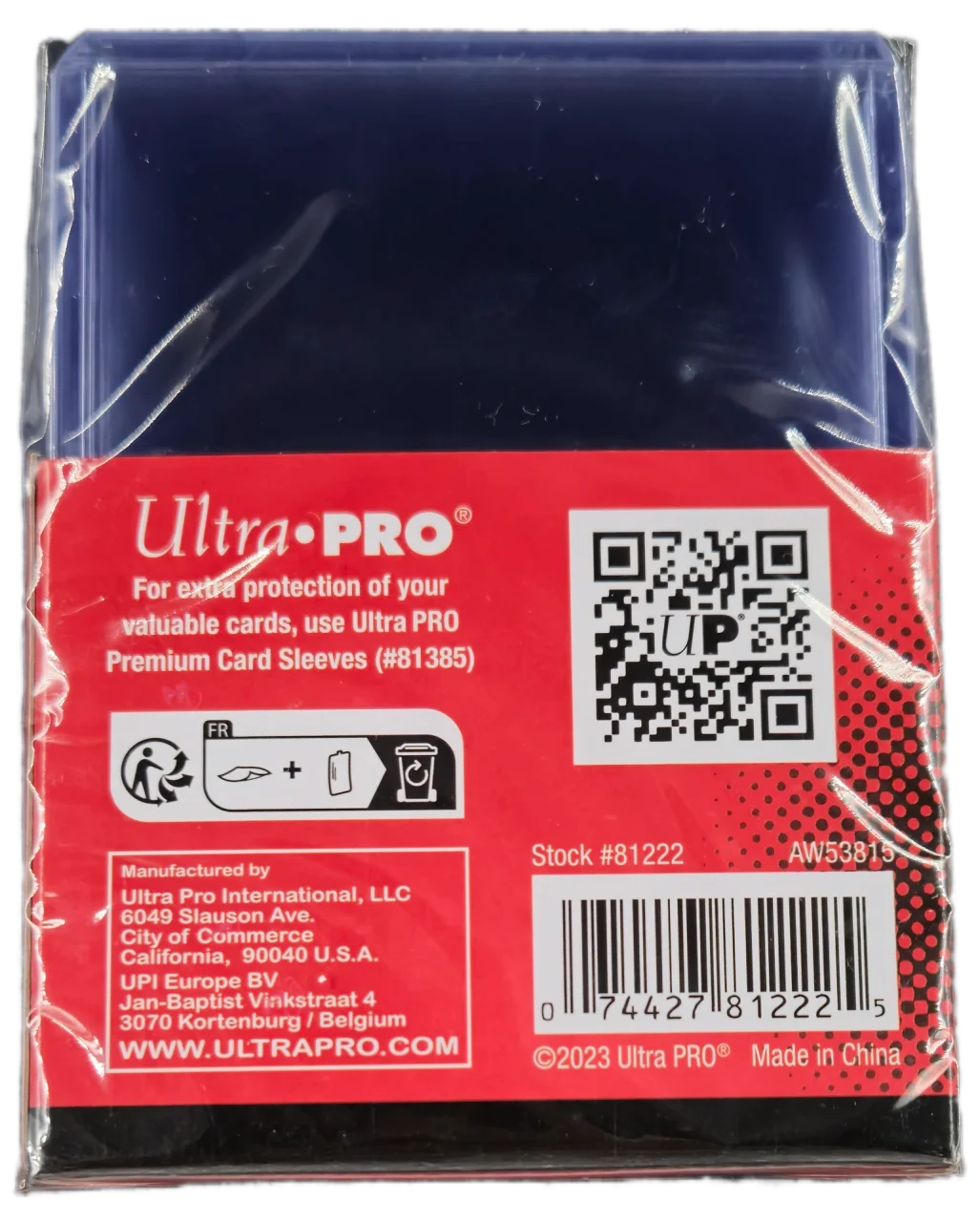 Ultra Pro Regular Toploader 3" x 4" (25 pieces)