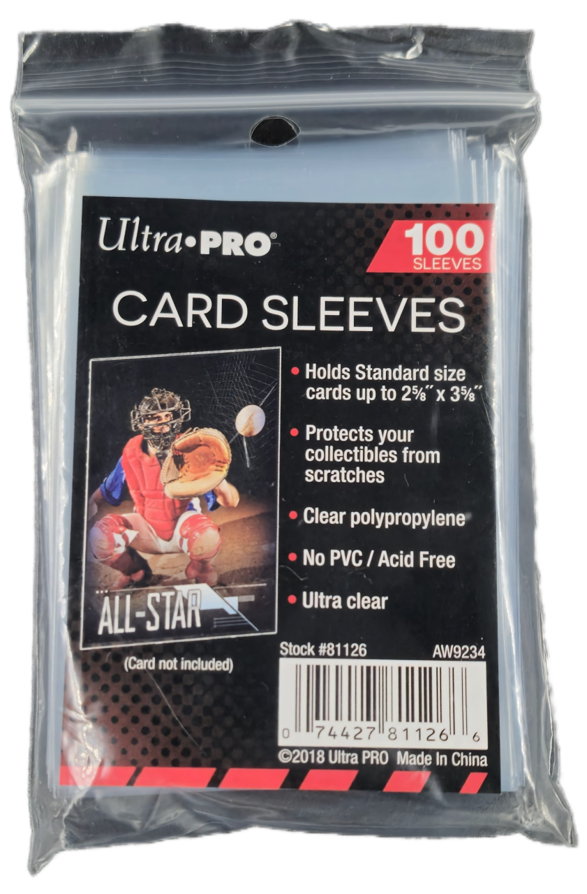 Ultra Pro Soft Sleeves (100 sleeves)