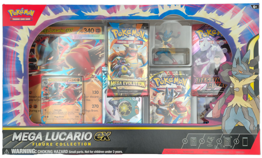 Pokémon TCG: Mega Lucario ex Figure Collection