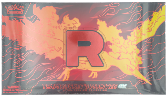 Pokémon Team Rocket’s Moltres Ultra Premium Collection Box