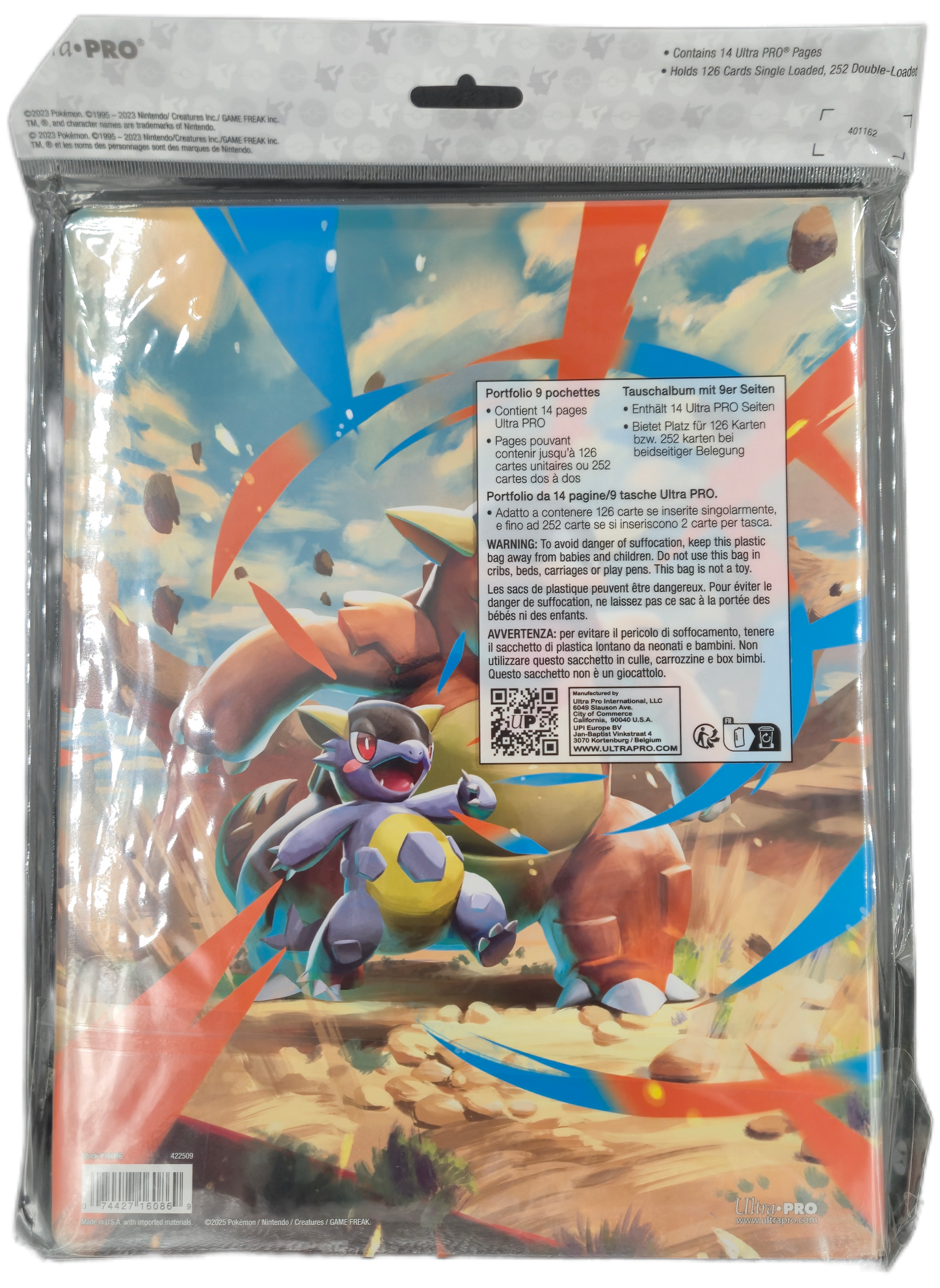 Ultra PRO Mega Evolution 9-Pocket Portfolio