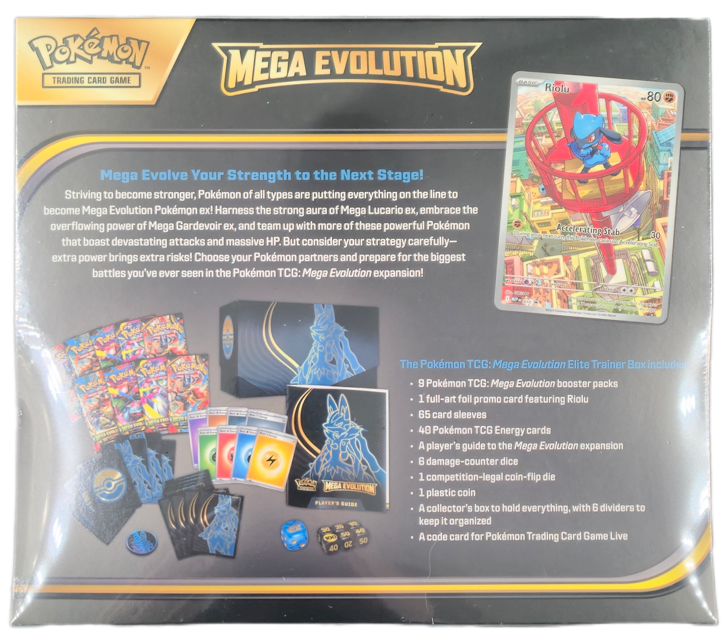 Pokémon Mega Evolution: Mega Lucario Elite Trainer Box
