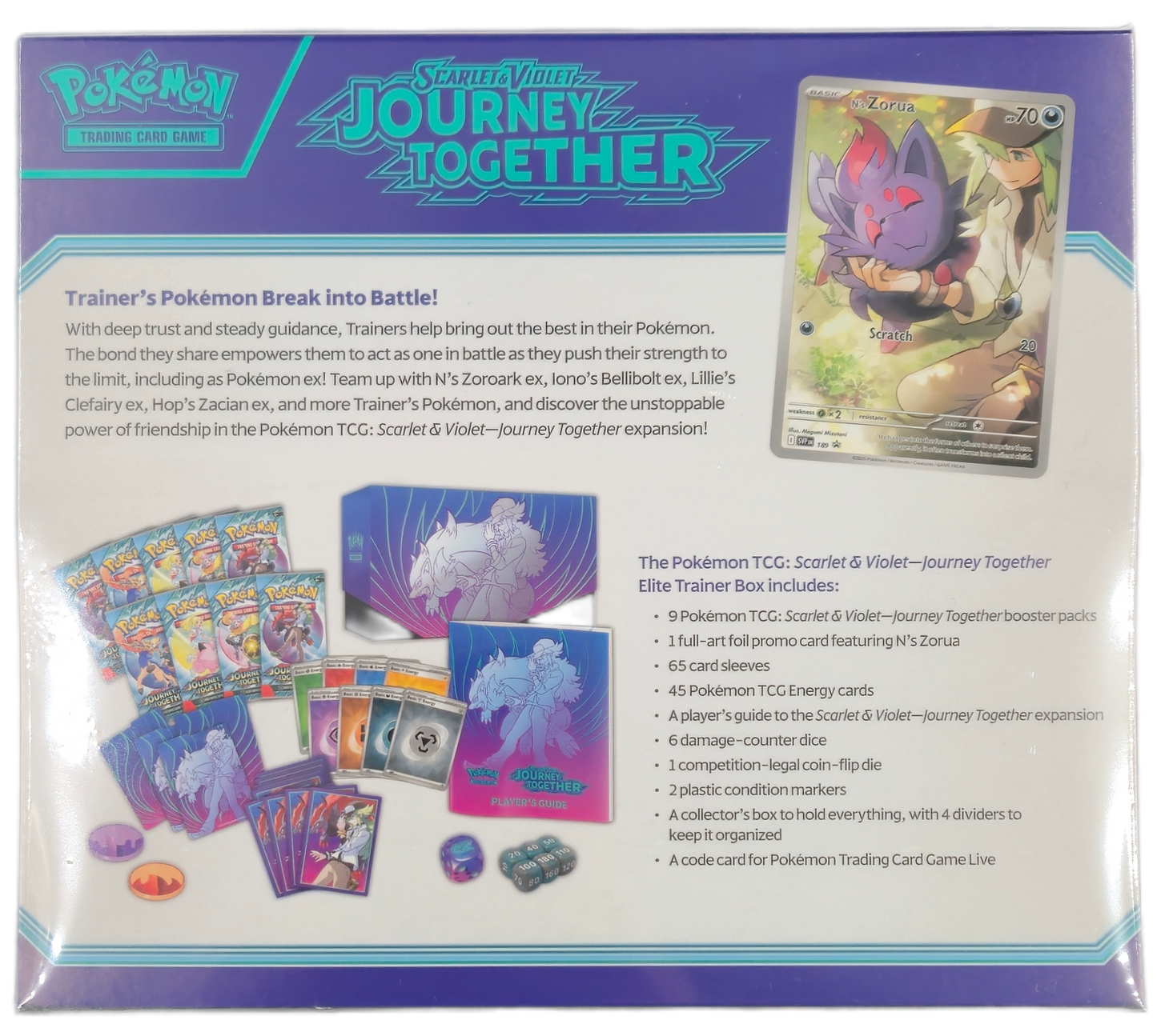 Pokémon Scarlet & Violet Journey Together Elite Trainer Box