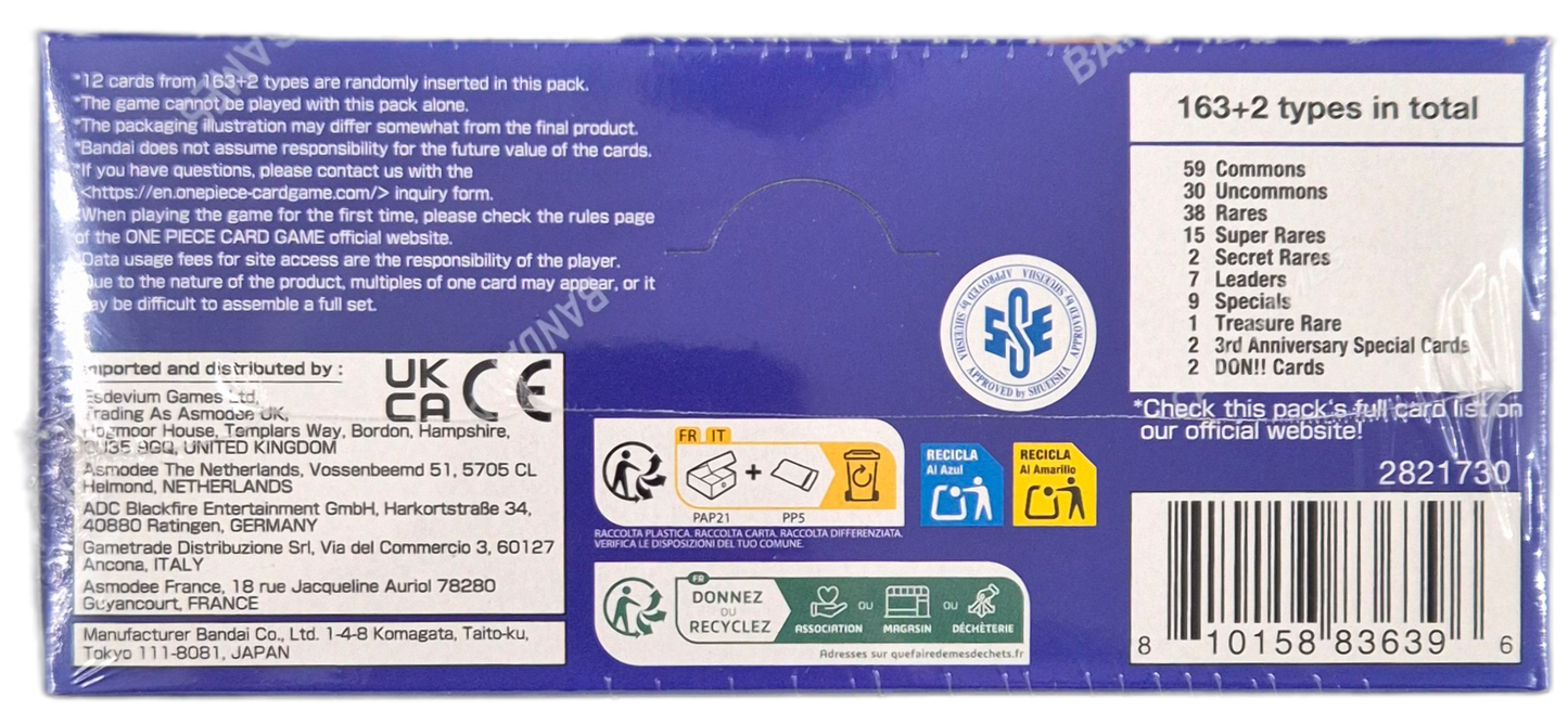 One Piece The Azure Sea's Seven OP-14 Booster Box