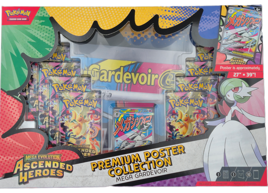 Pokémon Mega Evolution Ascended Heroes Premium Poster Collection: Mega Gardevoir