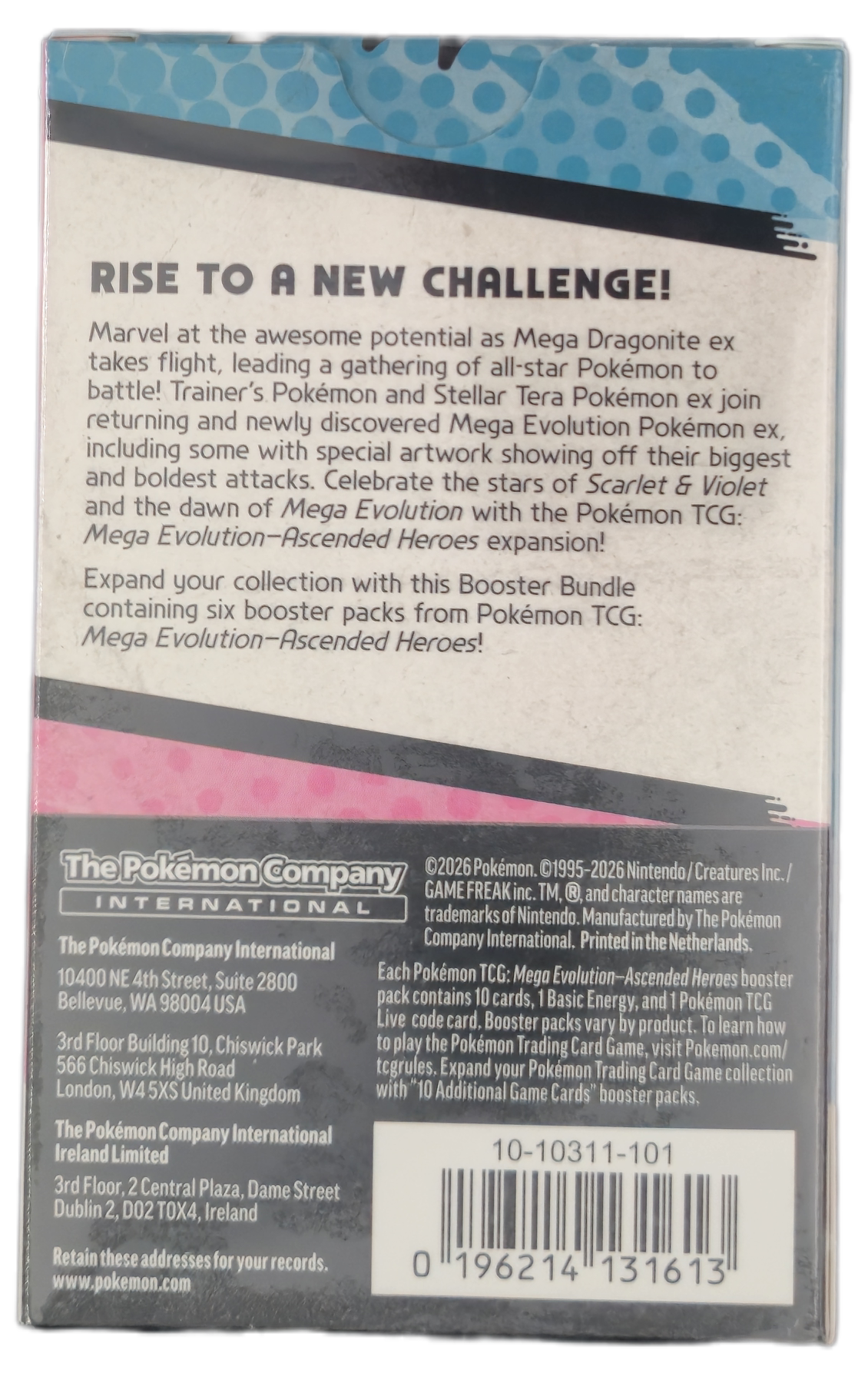 Pokémon Mega Evolution Ascended Heroes Booster Bundle