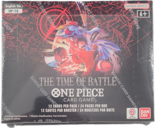 One Piece The Time of Battle Booster Box OP-16