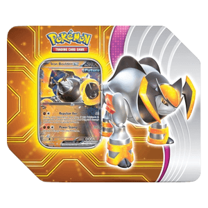 Pokémon Paradox Destinies Tins: Iron Boulder ex Tin (US Version)