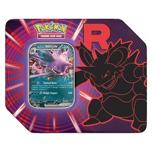 Pokémon Team Rocket Tins: Team Rocket's Nidoking ex Tin (US Version)