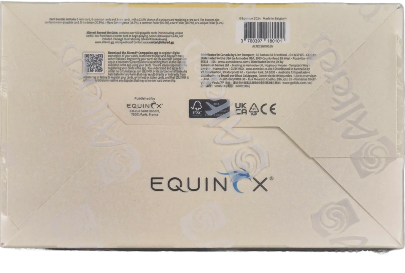 Altered TCG: Beyond The Gates Booster Box