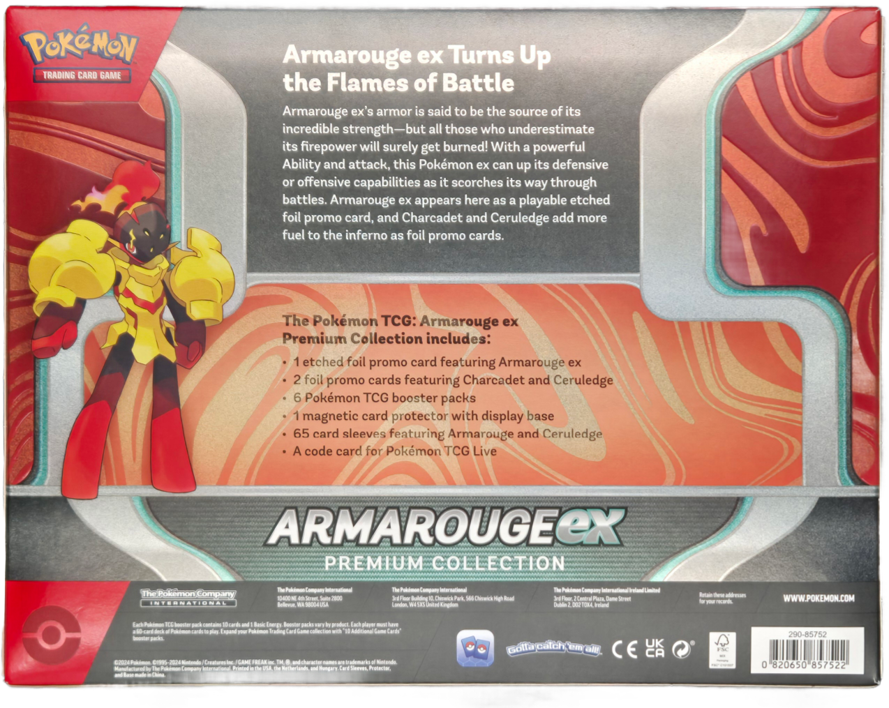 Pokémon TCG: Armarouge EX Premium Collection