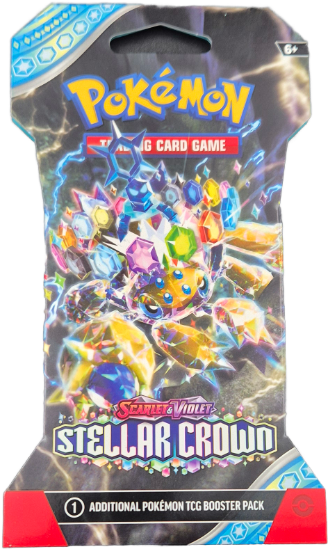 Pokémon Scarlet & Violet Stellar Crown Sleeved Booster