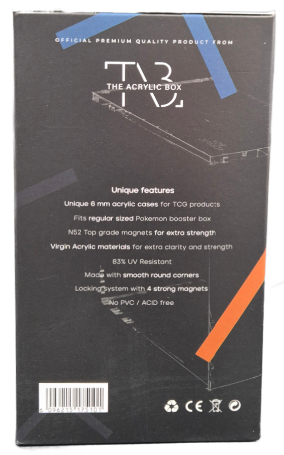 The Acrylic Box - Premium Acrylic Case Pokémon Booster Box