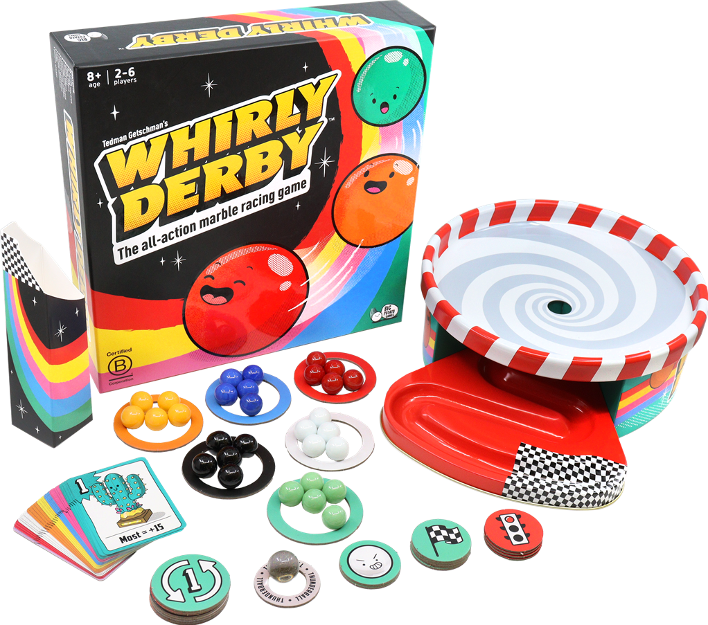 Whirly Derby - Knikker Racespel (NL)