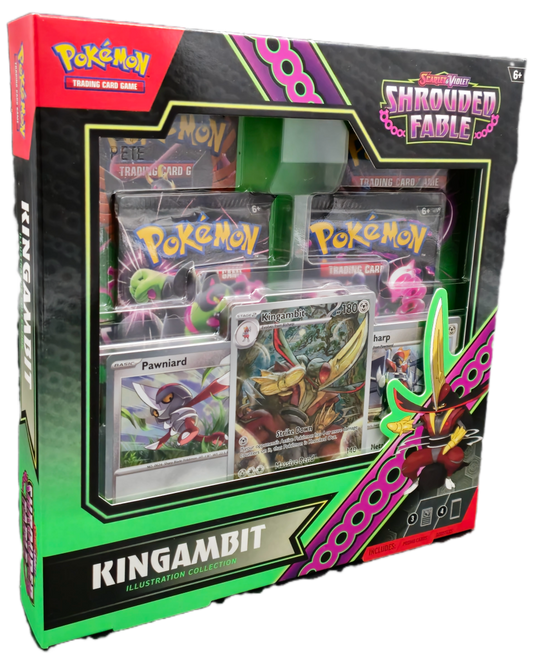 Pokémon Scarlet & Violet Shrouded Fable Illustration Rare Collection Kingambit