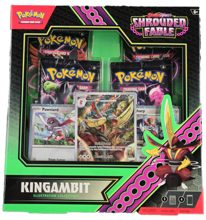 Pokémon Scarlet & Violet Shrouded Fable Illustration Rare Collection Kingambit