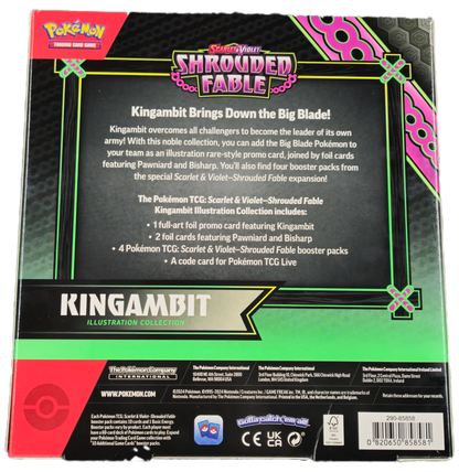 Pokémon Scarlet & Violet Shrouded Fable Illustration Rare Collection Kingambit