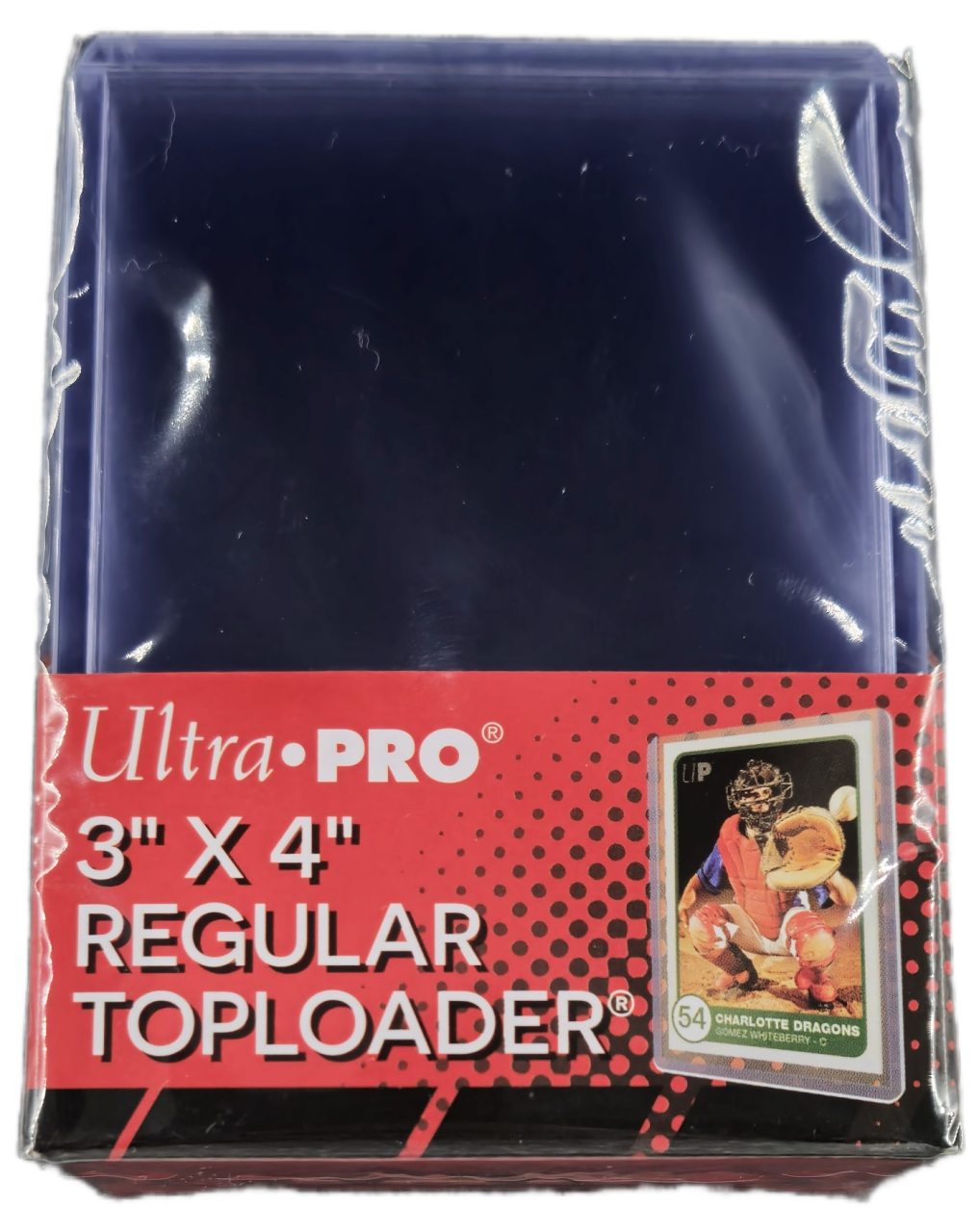 Ultra Pro Regular Toploader 3" x 4" (25 pieces)