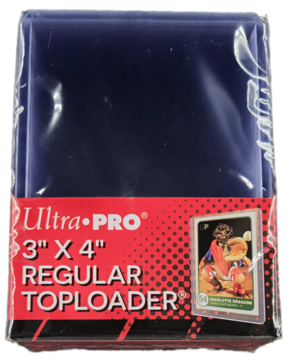 Ultra Pro Regular Toploader 3" x 4" (25 pieces)