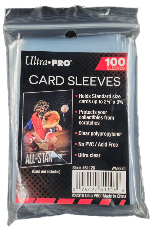 Ultra Pro Soft Sleeves (100 sleeves)