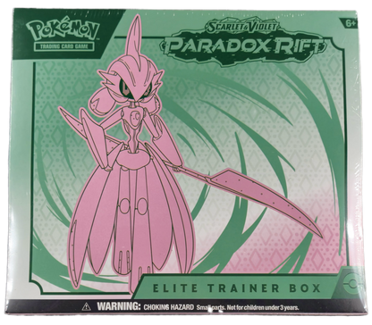 Pokémon Scarlet & Violet Paradox Rift Elite Trainer Box - Iron Valiant