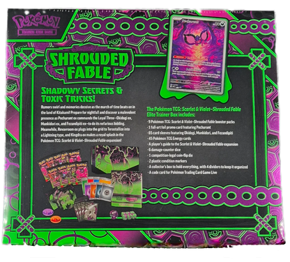Pokémon Scarlet & Violet Shrouded Fable Elite Trainer Box