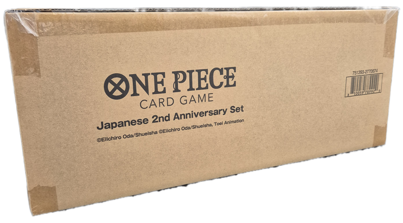 One Piece Japanese 2nd Anniversary Set (English Version)