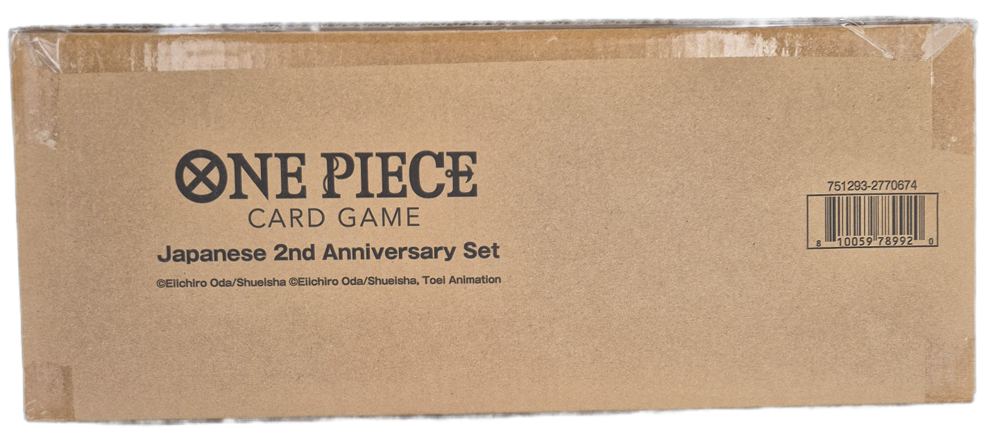 One Piece Japanese 2nd Anniversary Set (English Version)