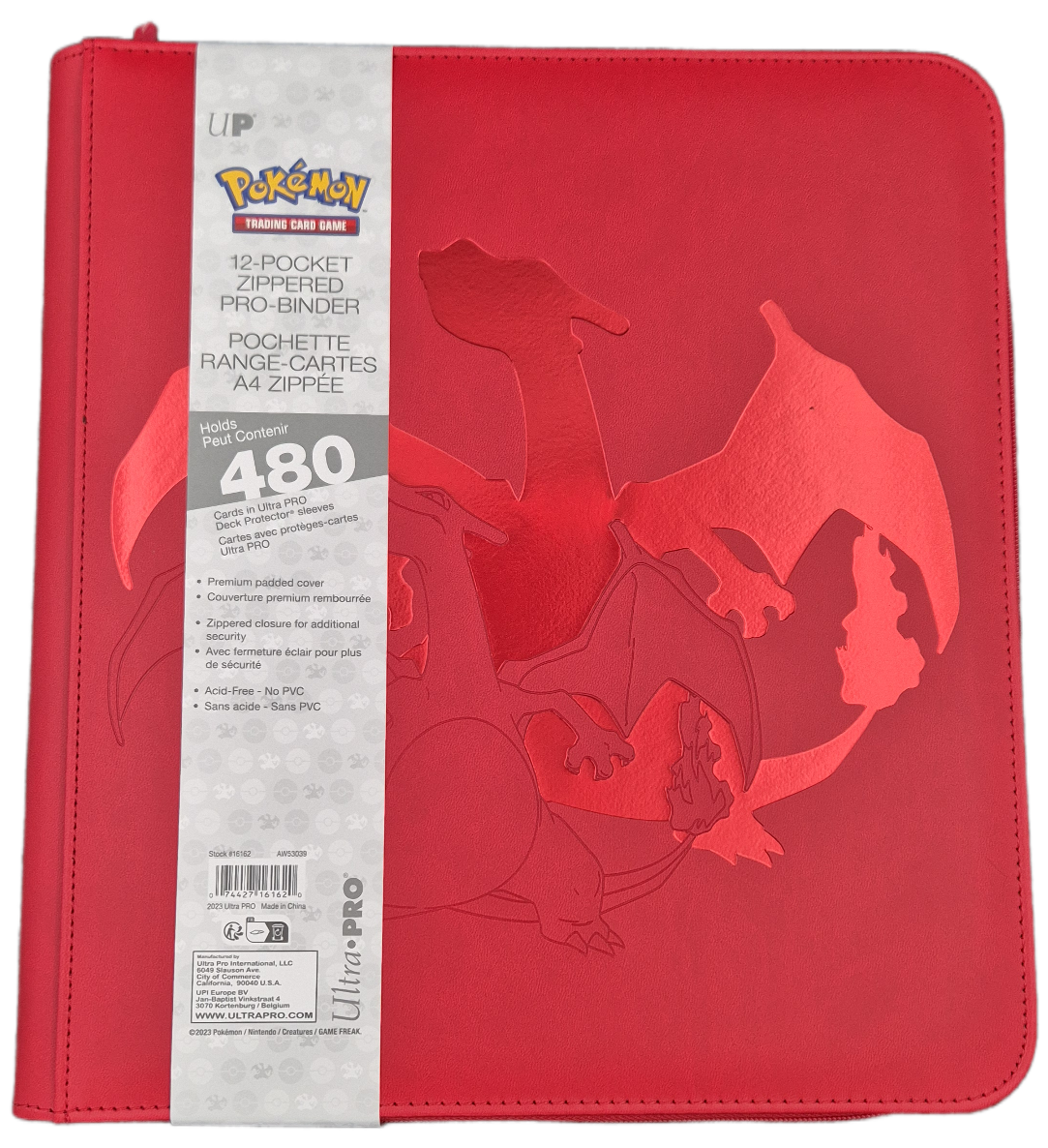 Ultra PRO 12-pocket Zippered Probinder Pokémon Charizard