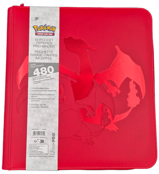 Ultra PRO 12-pocket Zippered Probinder Pokémon Charizard