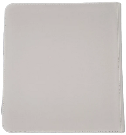 Ultra PRO 12-Pocket Zippered Premium PRO Binder - White