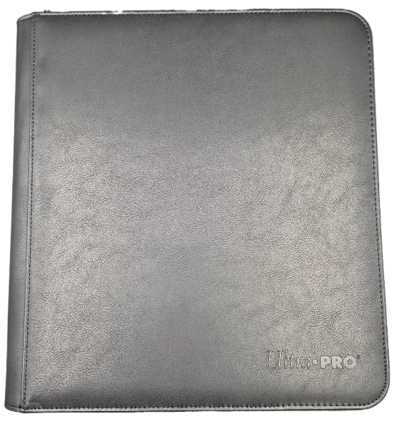 Ultra PRO 12-Pocket Zippered Premium PRO Binder - Black