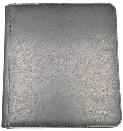 Ultra PRO 12-Pocket Zippered Premium PRO Binder - Black