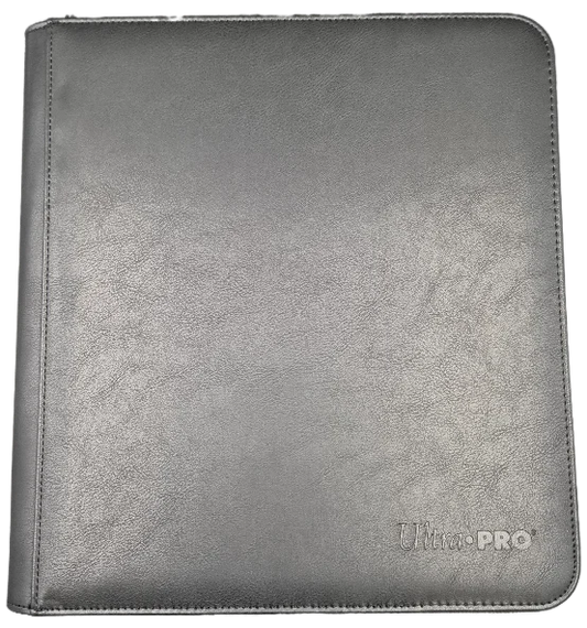 Ultra PRO 12-Pocket Zippered Premium PRO Binder - Black