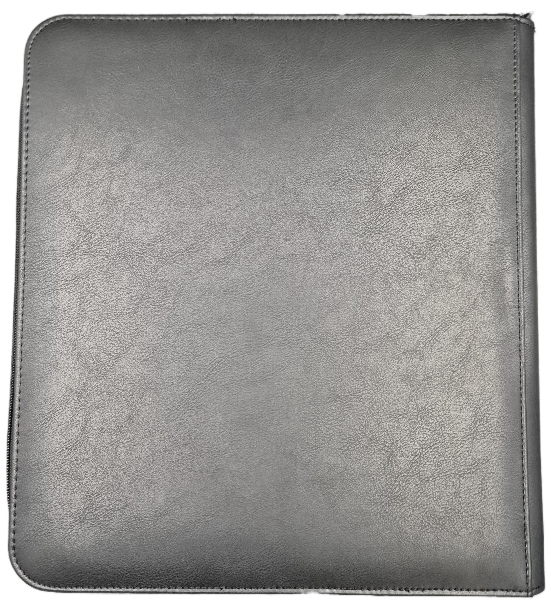 Ultra PRO 12-Pocket Zippered Premium PRO Binder - Black