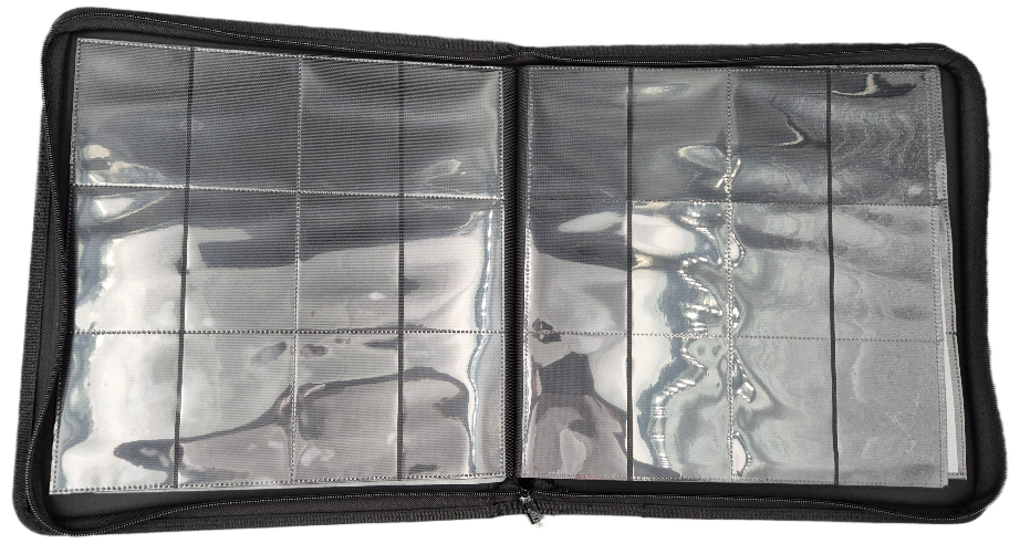 Ultra PRO 12-Pocket Zippered Premium PRO Binder - Black