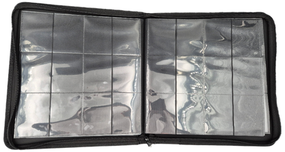 Ultra PRO 12-Pocket Zippered Premium PRO Binder - Black