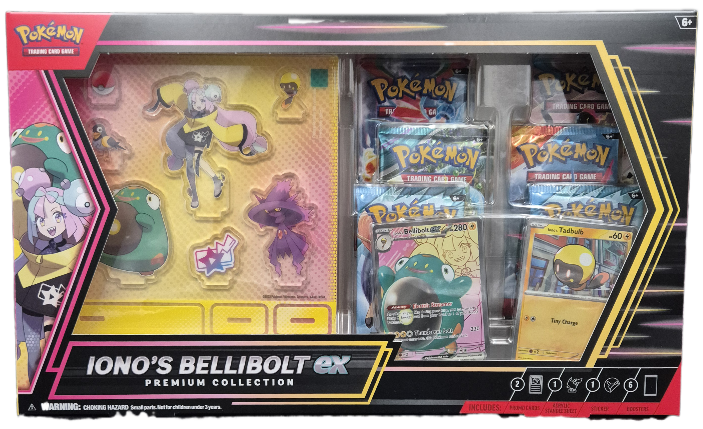 Pokémon Iono's Bellibolt ex Premium Collection