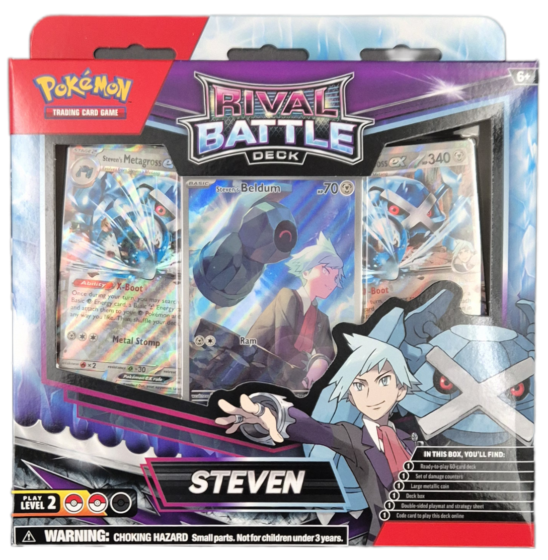 Pokémon TCG: Rival Battle Deck - Steven