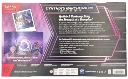 Pokémon TCG: Cynthia's Garchomp EX Premium Collection