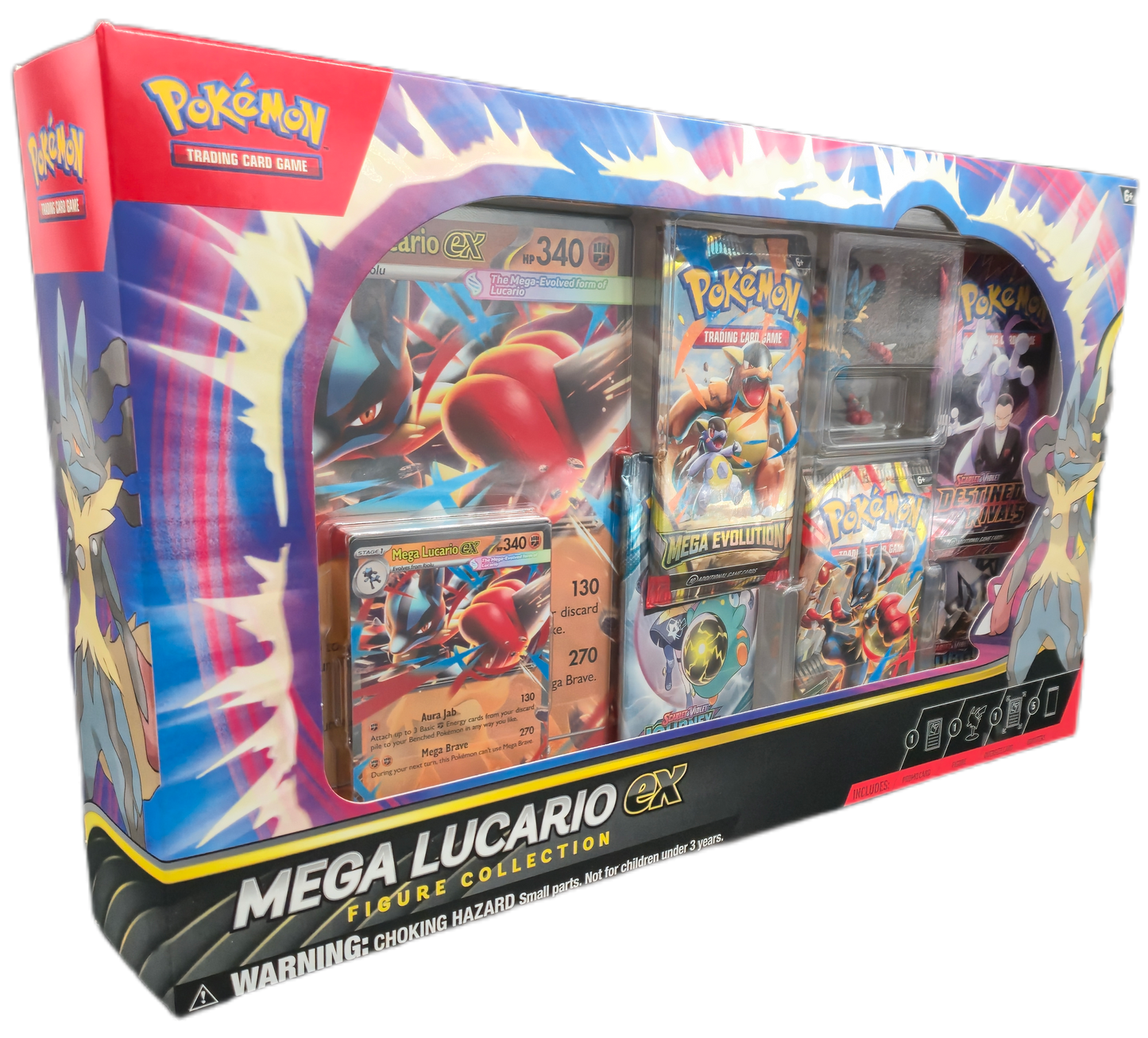 Pokémon TCG: Mega Lucario ex Figure Collection