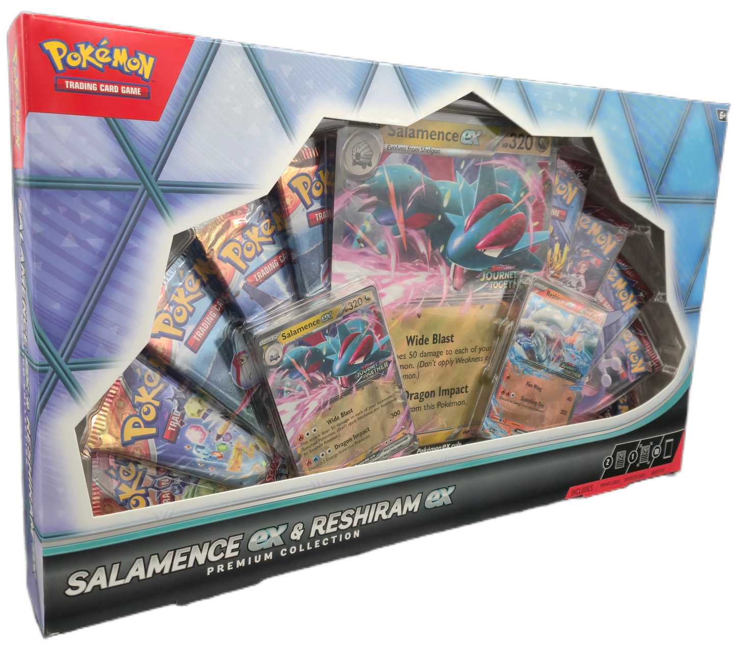 Pokémon TCG: Salamence ex & Reshiram ex Premium Collection