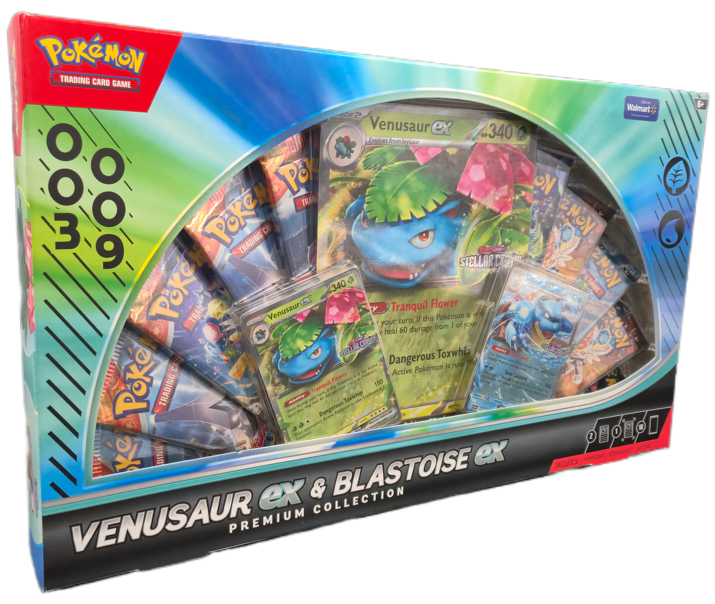 Pokémon TCG: Venusaur ex & Blastoise ex Premium Collection