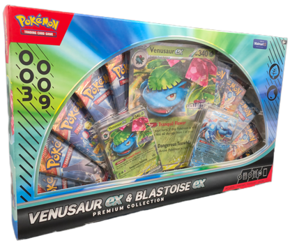 Pokémon TCG: Venusaur ex & Blastoise ex Premium Collection