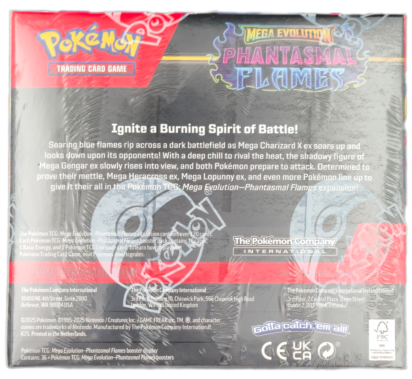 Pokémon Mega Evolution - Phantasmal Flames Booster Box