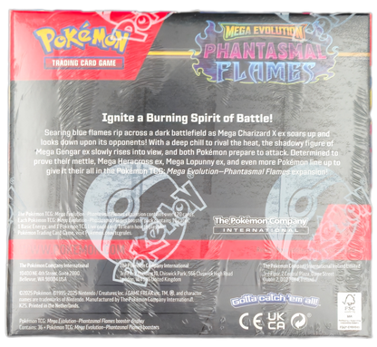 Pokémon Mega Evolution - Phantasmal Flames Booster Box