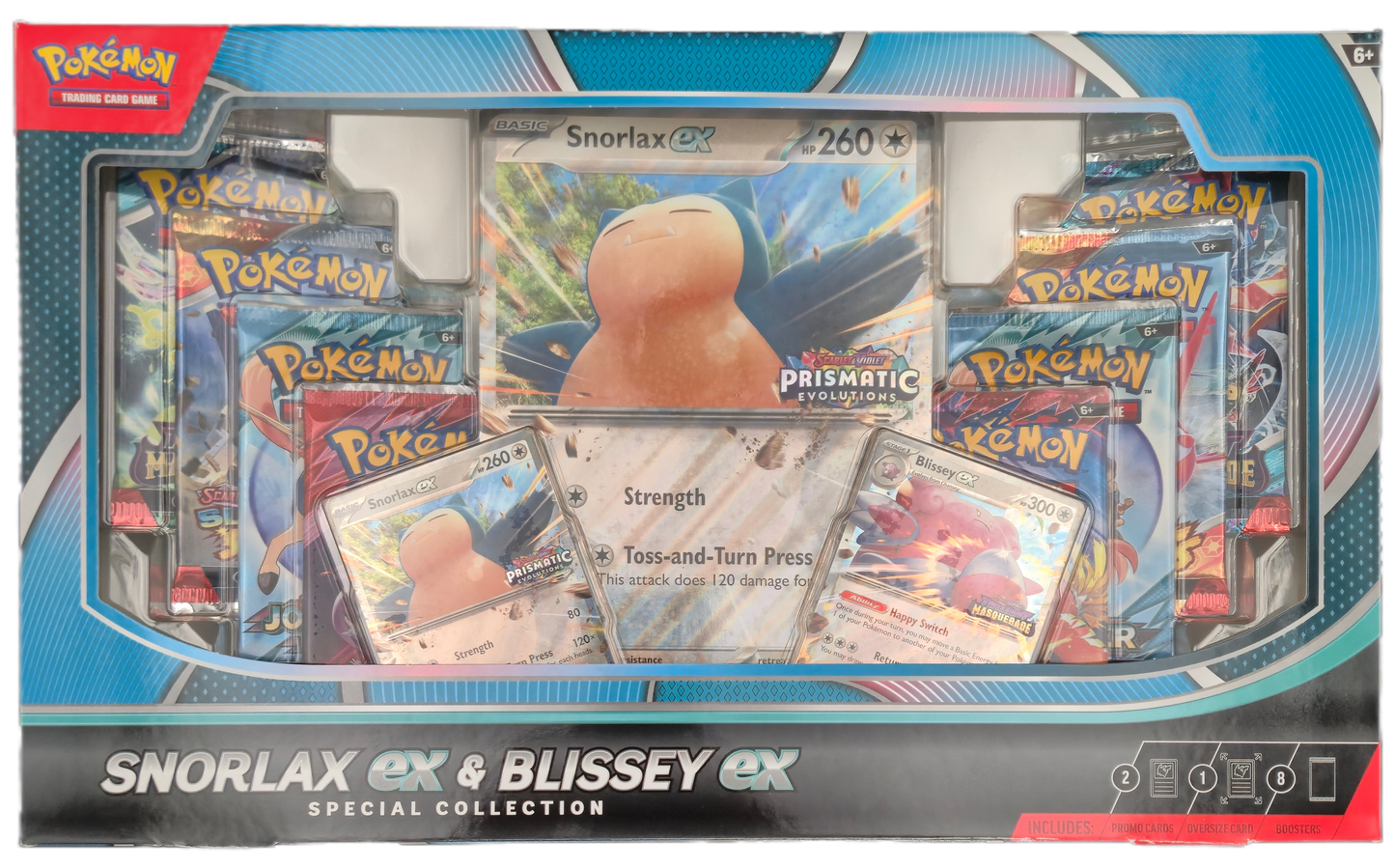 Pokémon TCG: Snorlax ex & Blissey ex Special Collection