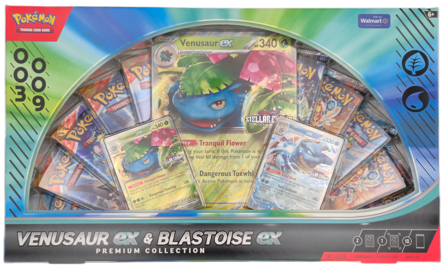 Pokémon TCG: Venusaur ex & Blastoise ex Premium Collection