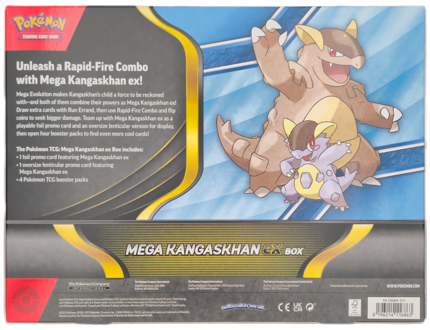 Pokémon TCG: Mega Kangaskhan ex Box